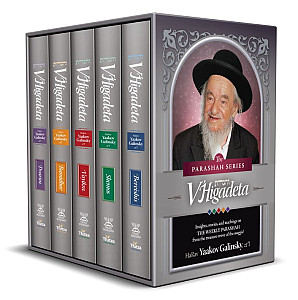 V'higadeta - Insights & stories on Chumash 5 Vol Set